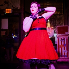 Clownvis at Bossy Grrls Pin Up Joint